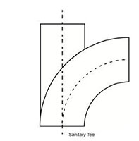 Straight Tee Fittings - 3