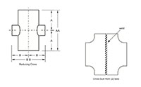 Straight/Reducing Cross Fittings - 2