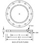 Back-Up Plate Flanges